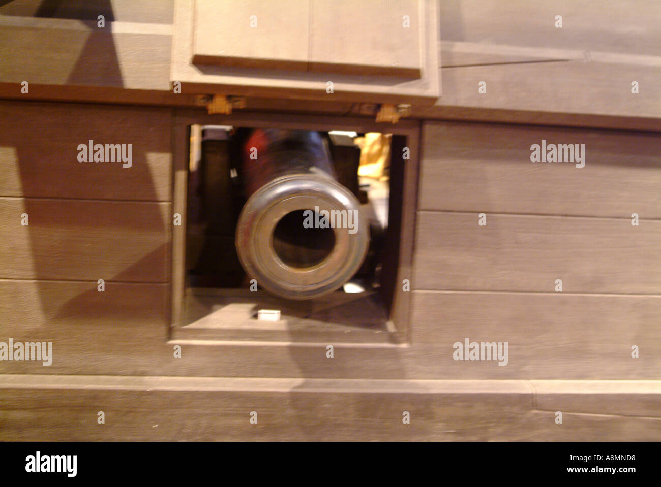 canon-in-port-hole-A8MND8.jpg