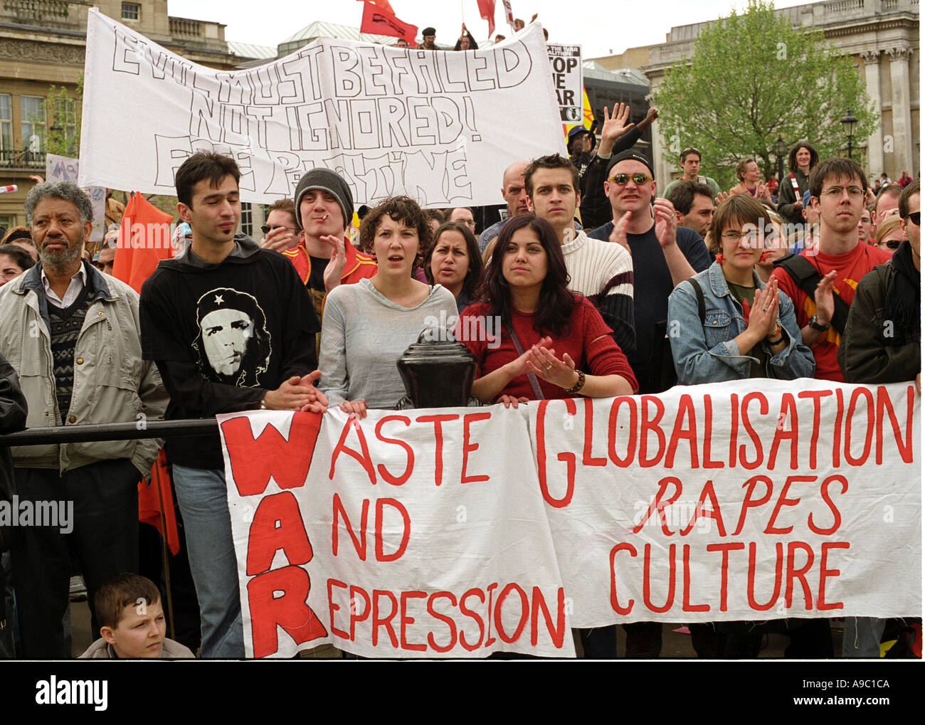 Anti globalization protests picture