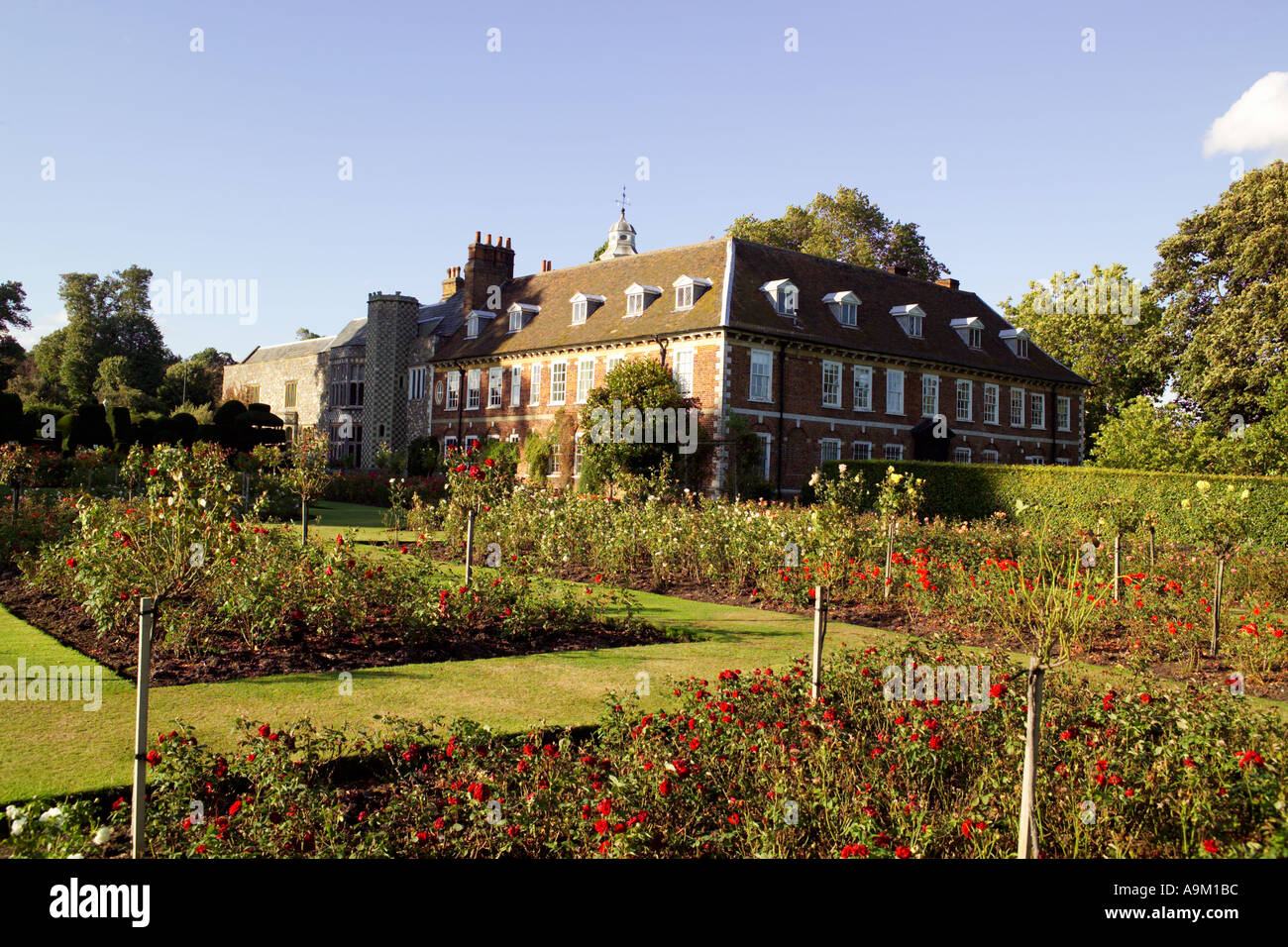 Hall Place Bexley Kent England UK Stock Photo, Royalty Free Image