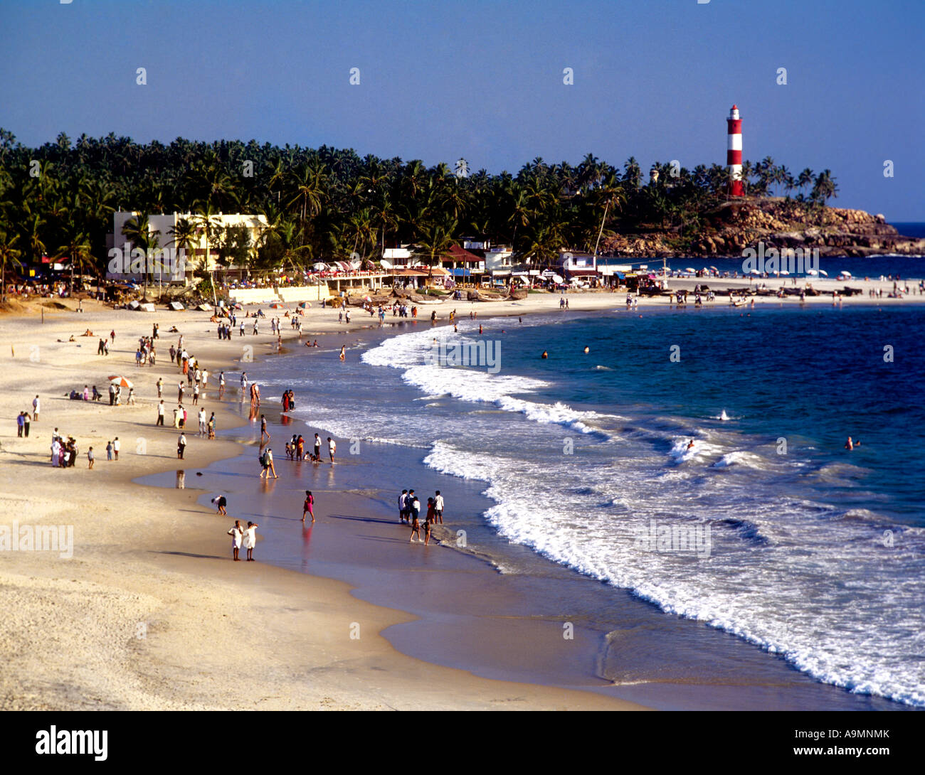 kovalam-beach-trivandrum-kerala-stock-photo-12400770-alamy