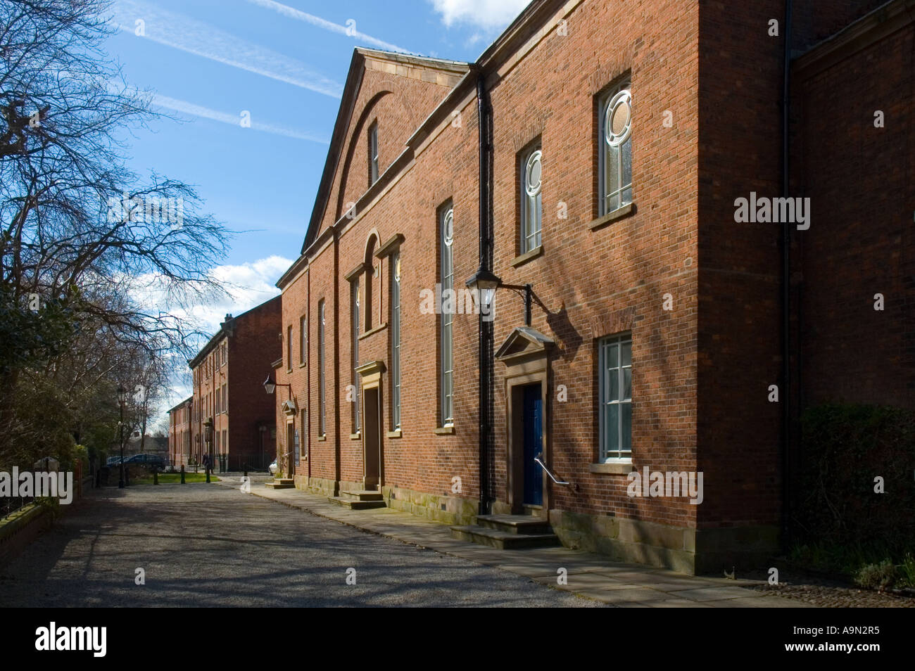 Fairfield Moravian Settlement, Droylsden, Tameside, Manchester Stock