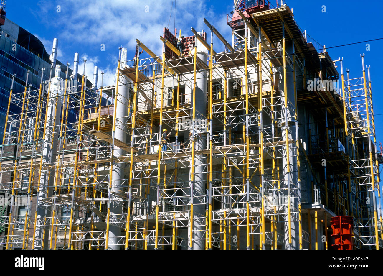 Canada Ontario Toronto new construction of a high rise building Stock