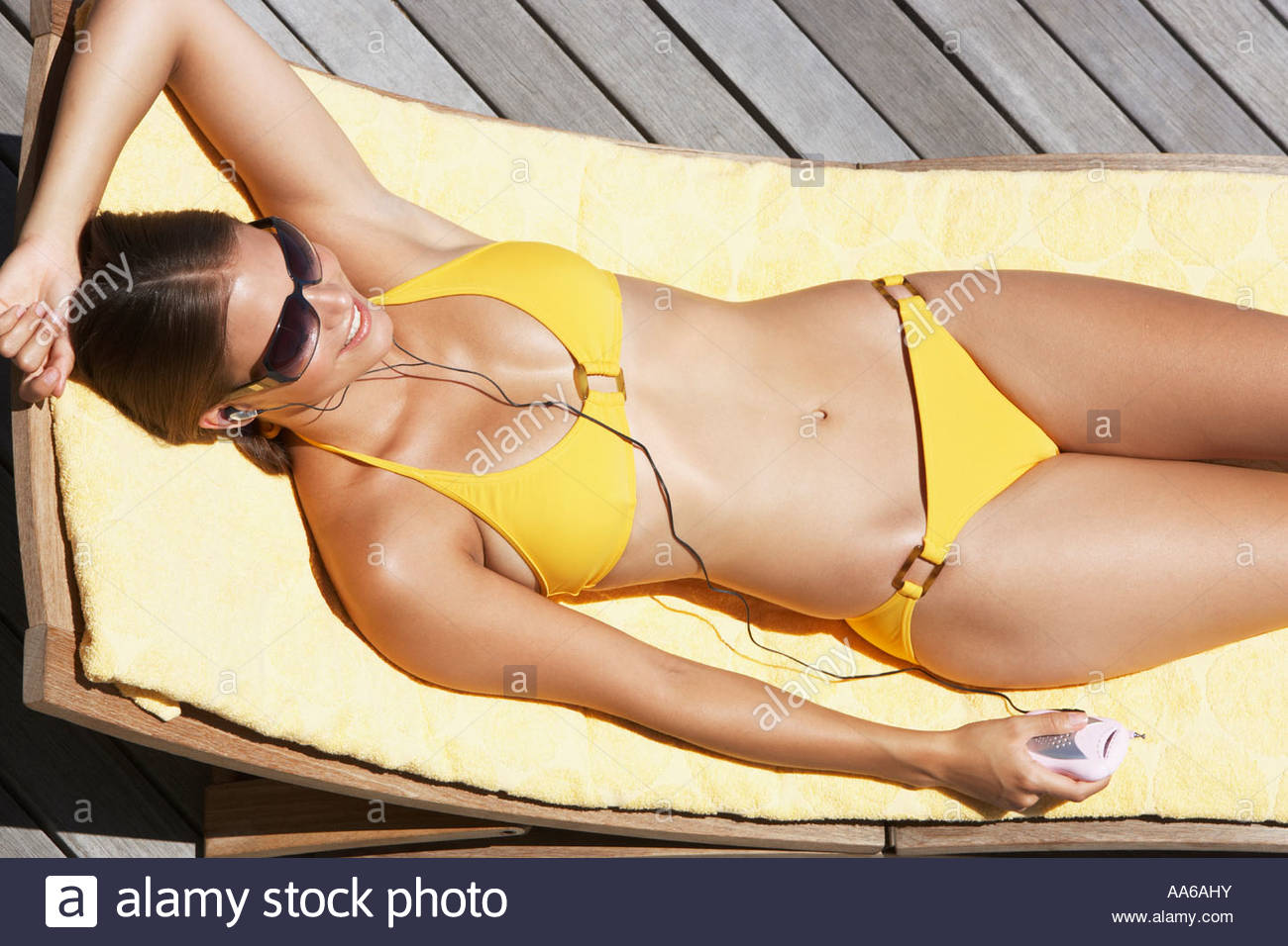 Bikini Sunbathing Bookmark Milfs