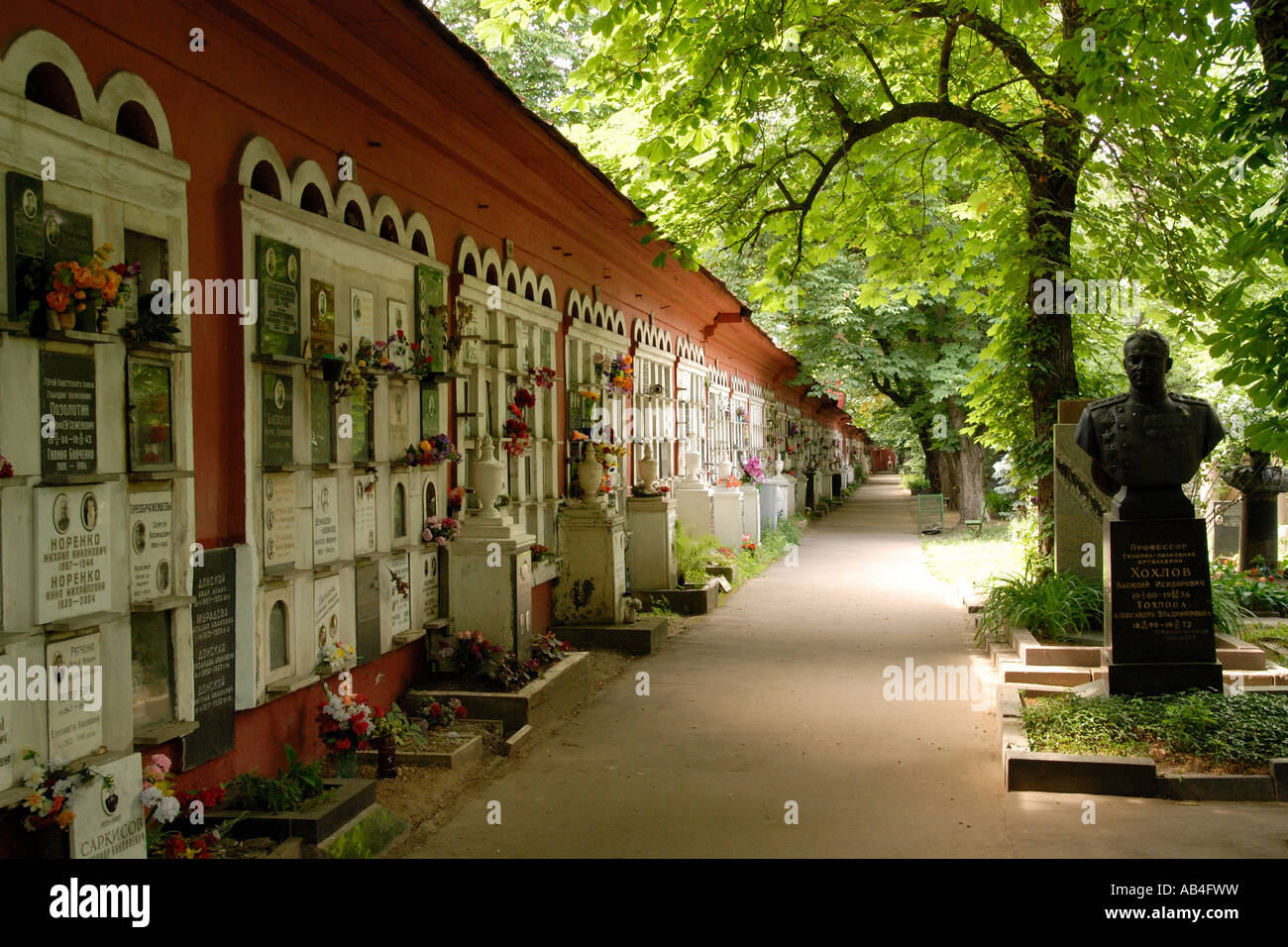 Novodevichy Cemetery, Moscow Stock Photo, Royalty Free Image 12775140