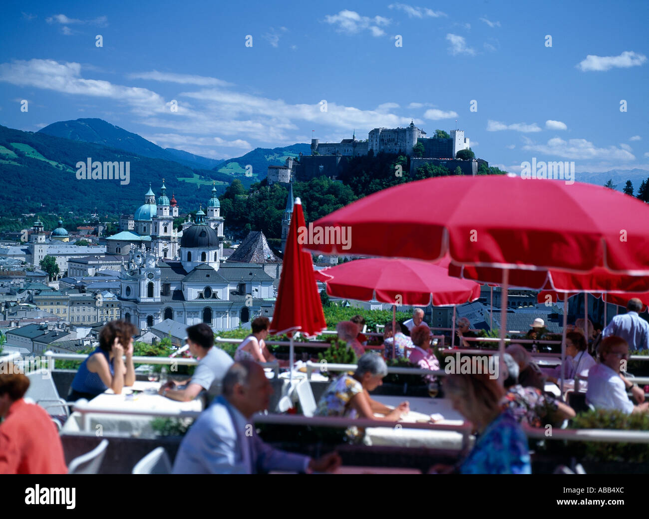 Salzburg Cafe Winkler Stock Photo, Royalty Free Image 7335595 Alamy