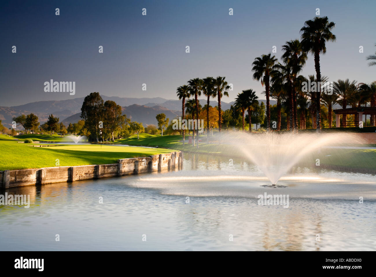 The Th Hole On The Golf Course At The Westin Mission Hills Resort And