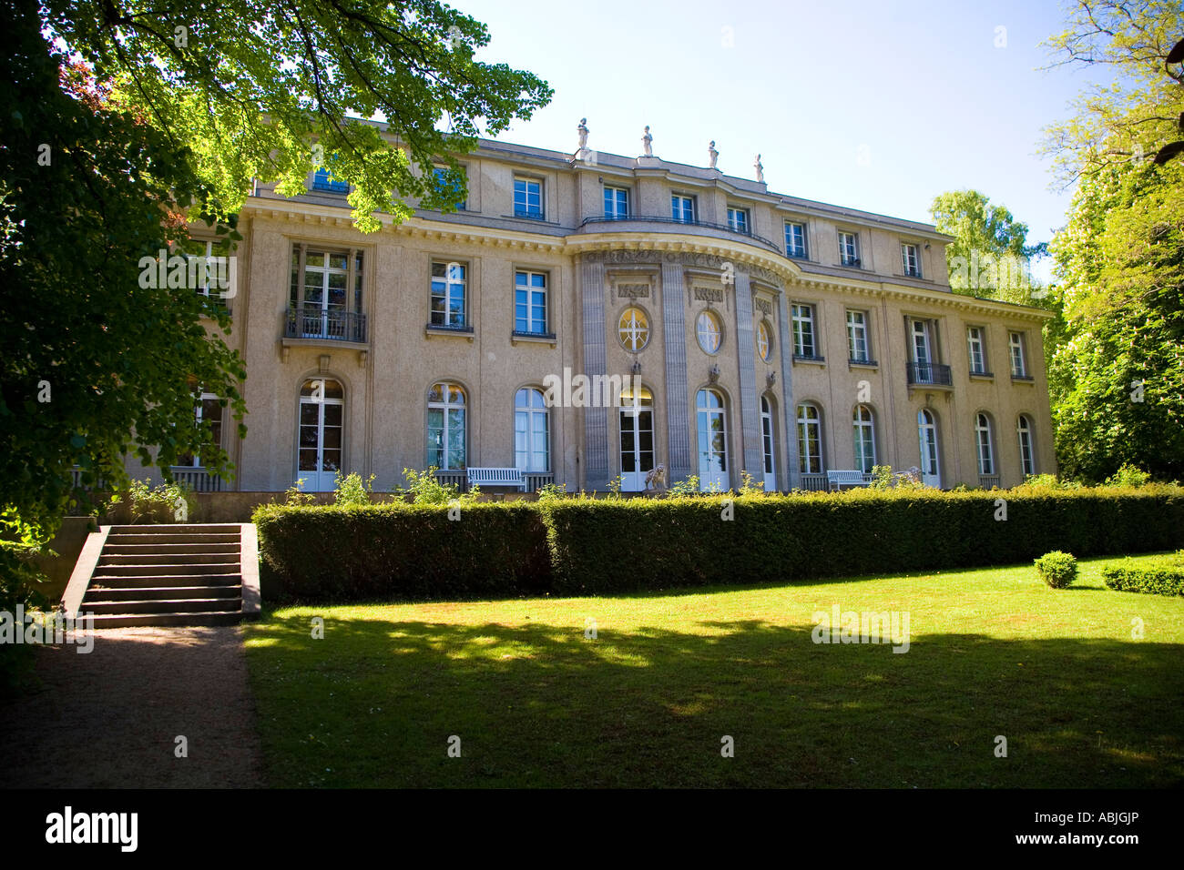 House of the wannsee conference berlin germany