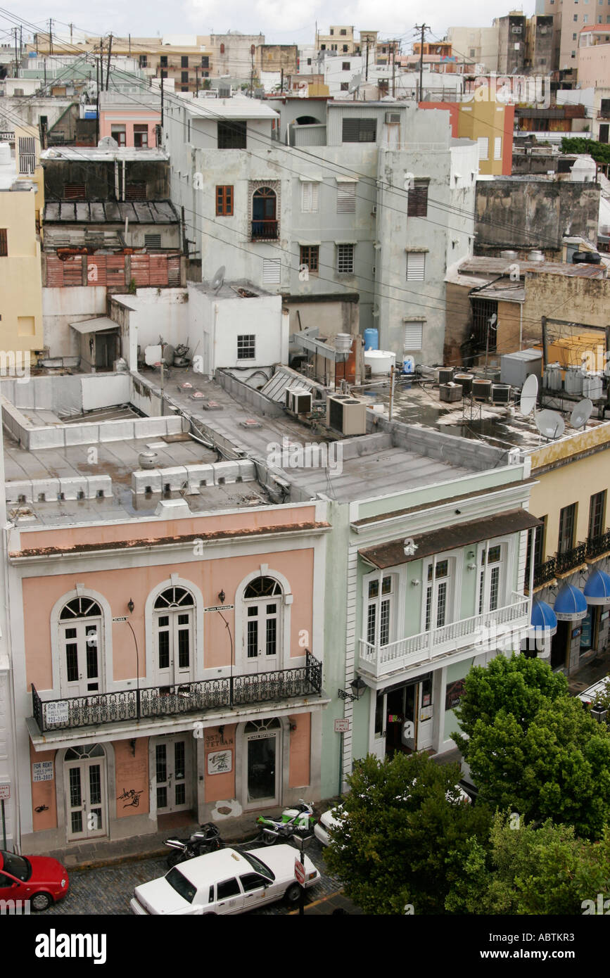 Puerto Rico Old San Juan Calle Tetuan building architecture balconies