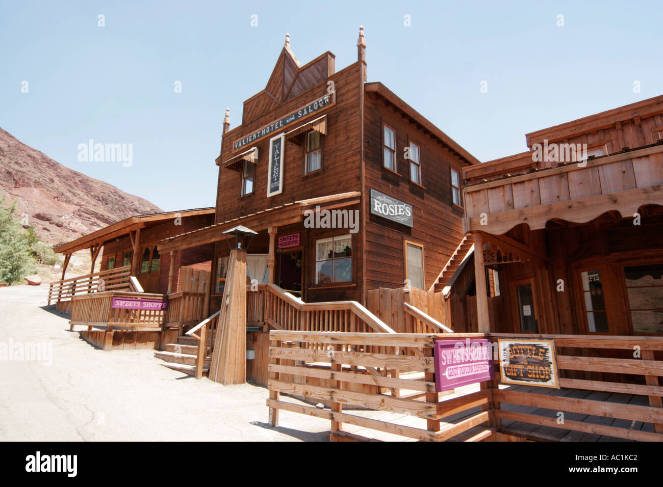 Calico Ghost Town Barstow California USA Mining Western Cowboy Stock