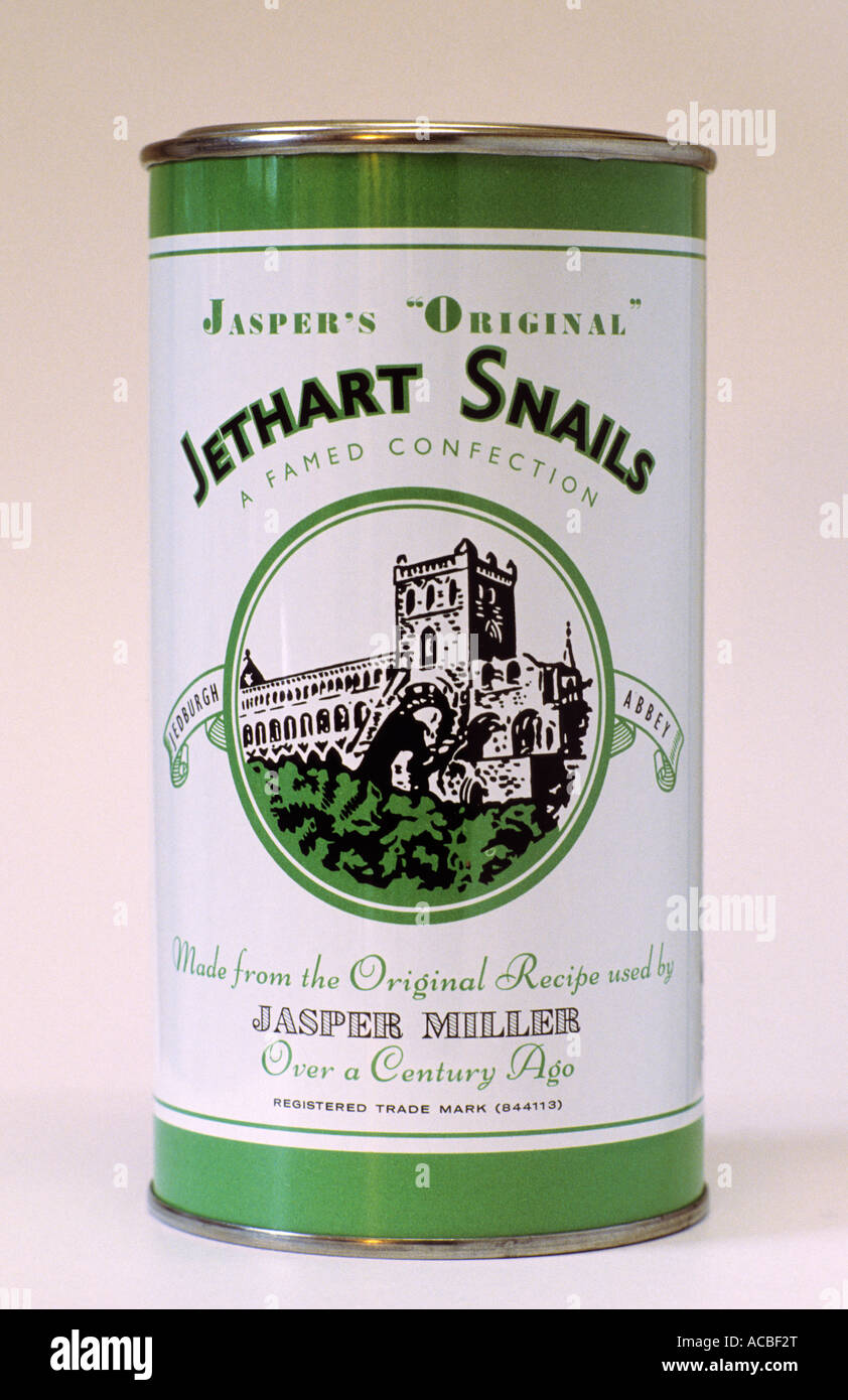 Jedburgh Jethart Snails confectionary confectionery, boiled sweets