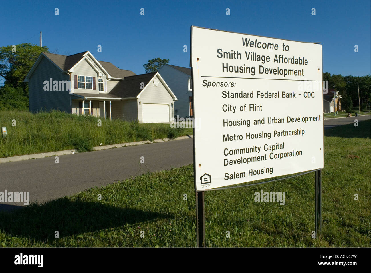 Smith Village Affordable Housing Development in Flint Michigan USA