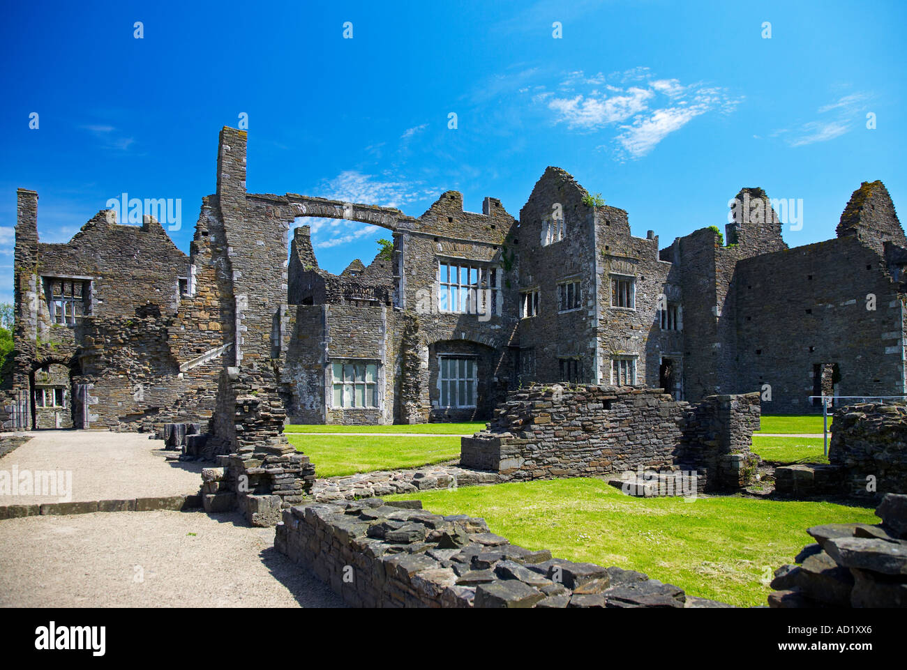 Neath Abbey Ruins, Neath, South Wales, UK Stock Photo, Royalty Free