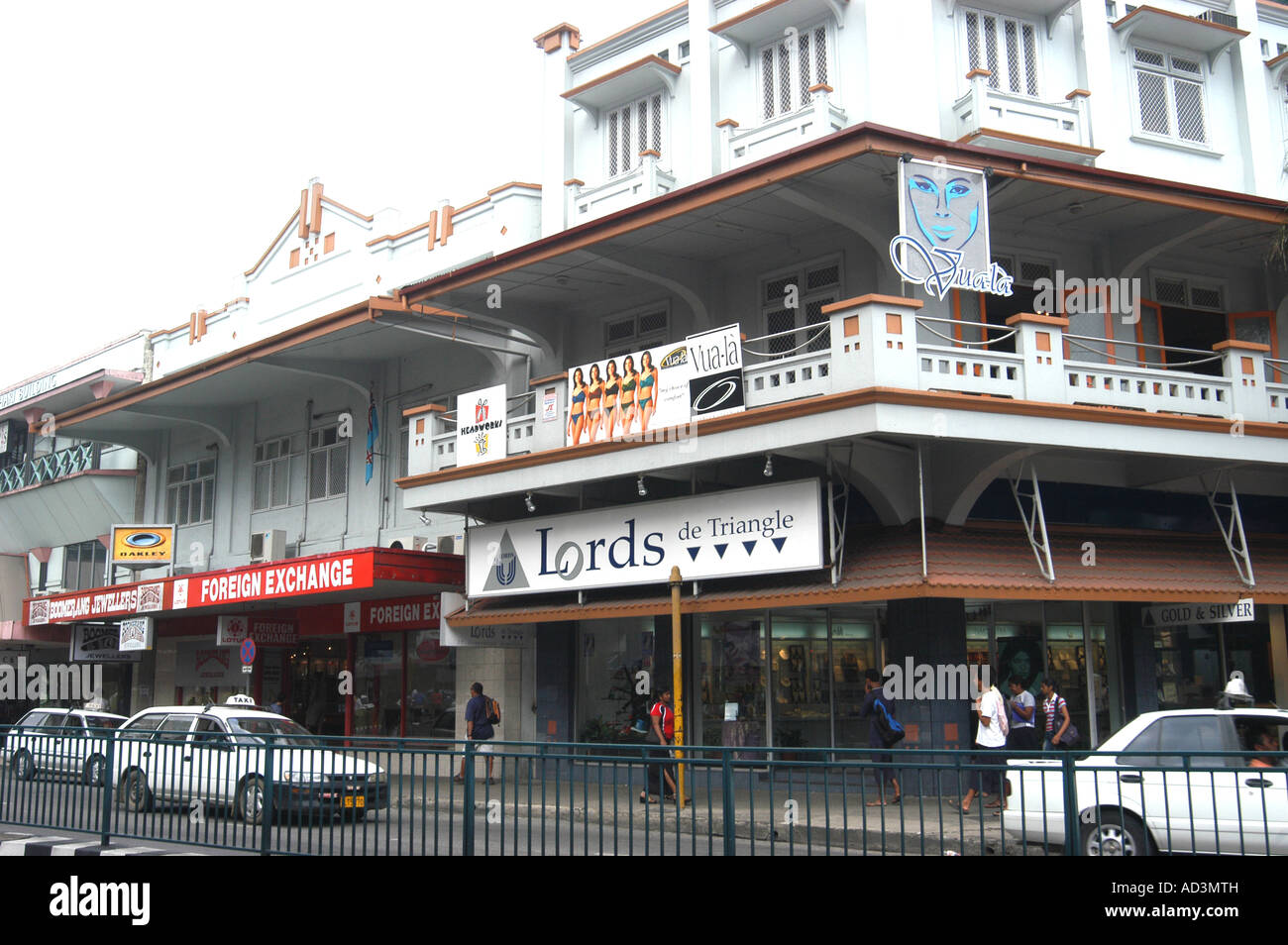 Street scene, Suva, Fiji Stock Photo, Royalty Free Image 13294240 Alamy