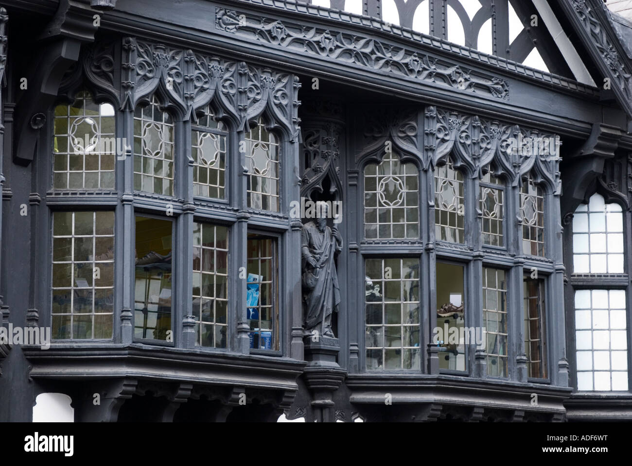 Tudor Windows windows and carvings on a tudor half timbered building on Tudor Windows windows and carvings on a tudor half timbered building on