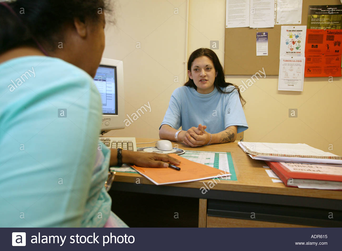 Talk To Doctor About Detox inmate talking to doctor on detox wing at holloway prison Talk To Doctor About Detox inmate talking to doctor on detox wing at holloway prison