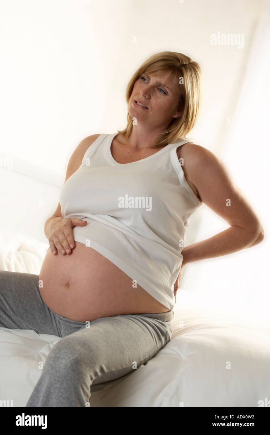 Pregnant Woman Sitting 106
