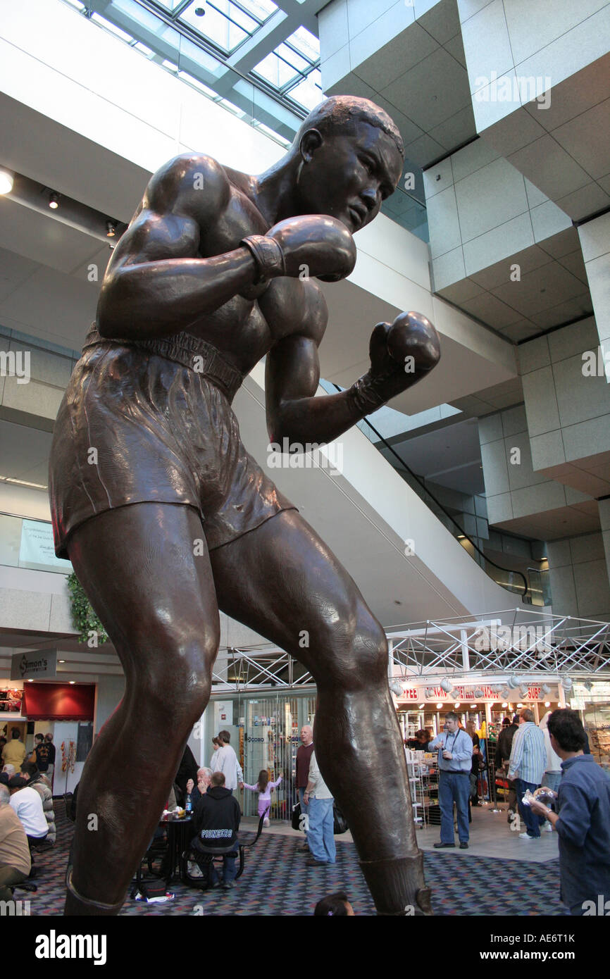 Statue of Joe Louis in Cobo Hall Stock Photo, Royalty Free ...