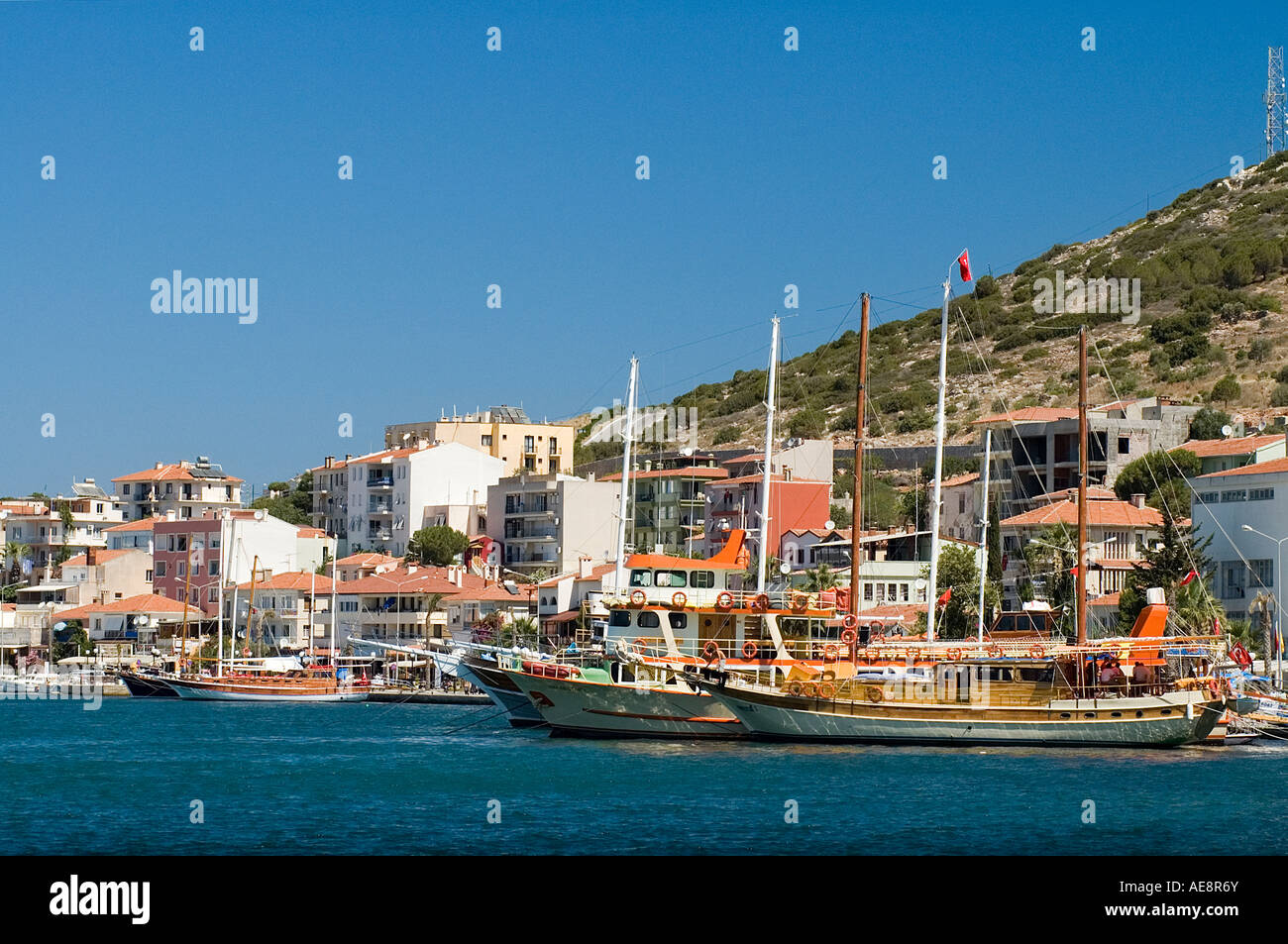 Cesme Aegean Turkey Stock Photo Alamy