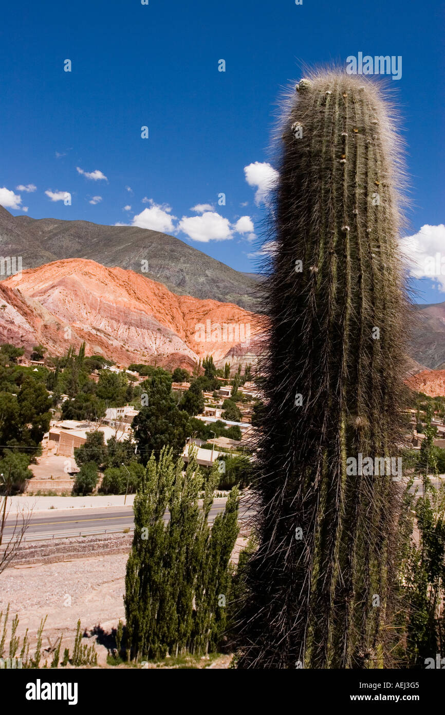 Purmamarca And The Cerro De Los Siete Colores Hill Of The Seven Colors