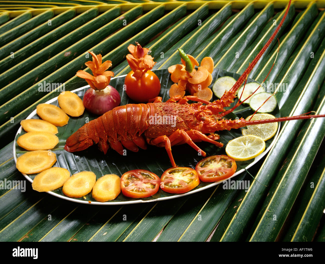 LOBSTER KERALA CUISINE Stock Photo, Royalty Free Image 7887765 Alamy