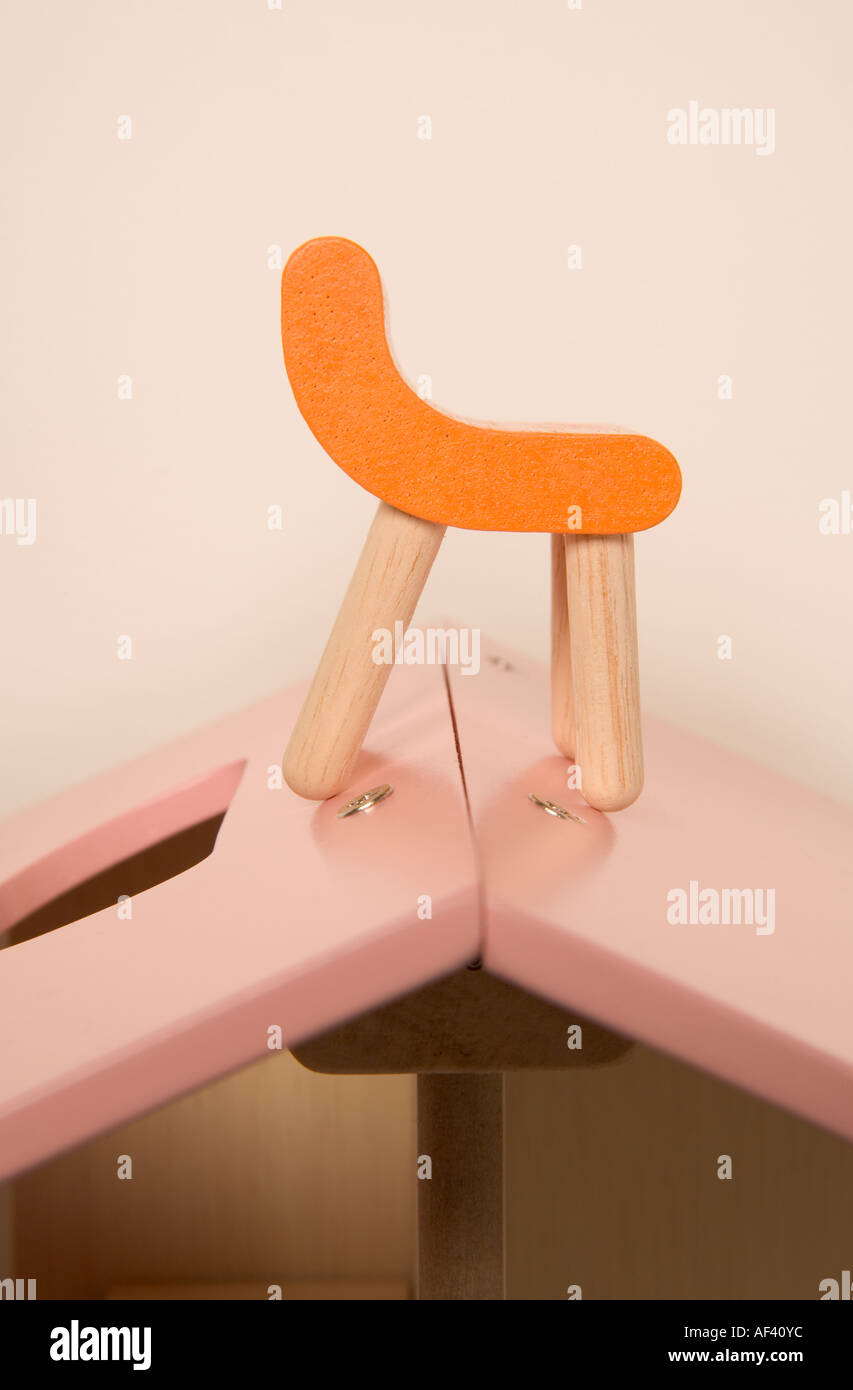 Chair on roof Stock Photo, Royalty Free Image: 7899323 - Alamy