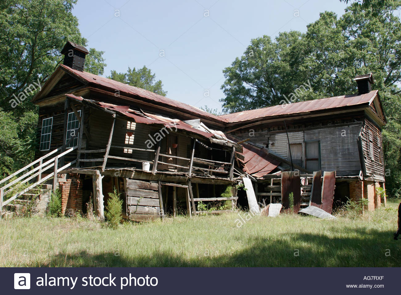 Alabama Orrville Old Cahawba Archeological Village former state Stock