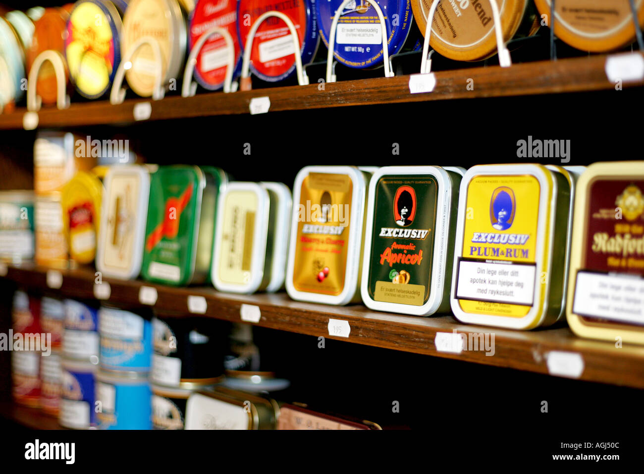 Tobacco products in shelf Stock Photo, Royalty Free Image 2630923 Alamy