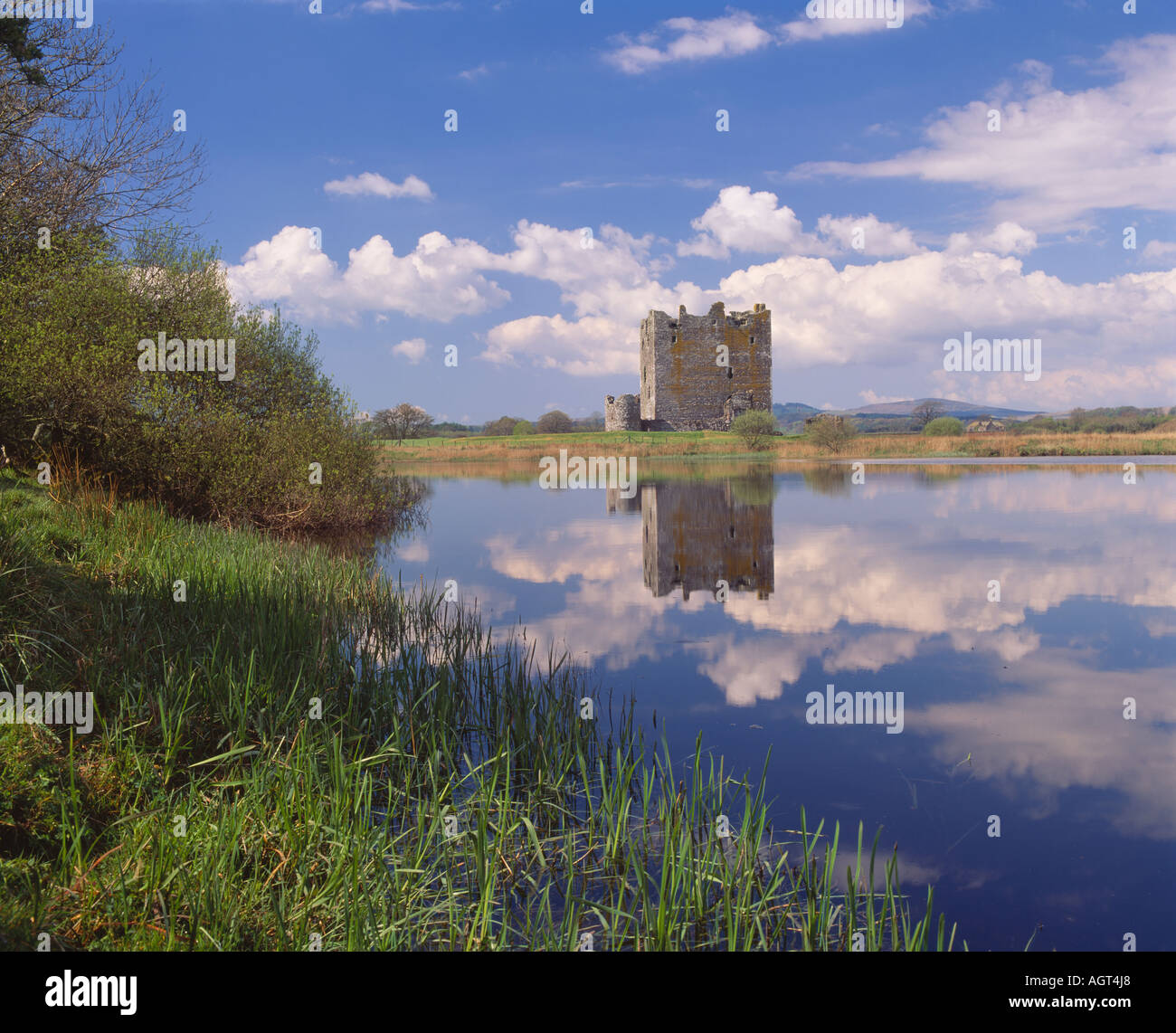 Threave Castle Near Castle Douglas, Dumfries And Galloway, Scotland
