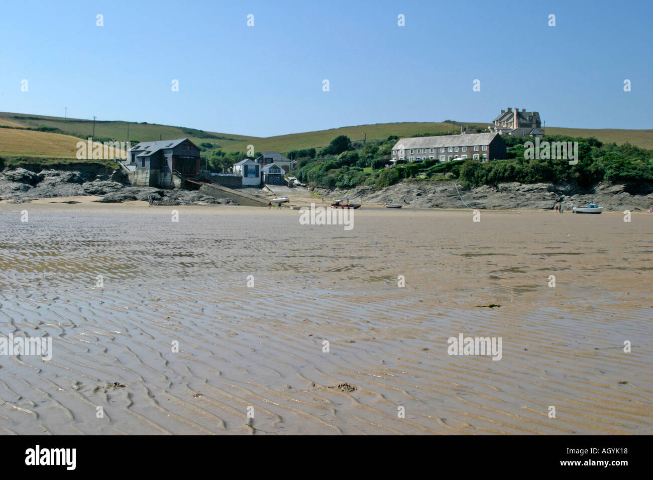 Hawkers Cove Padstow Cornwall Stock Photo, Royalty Free Image 4671255