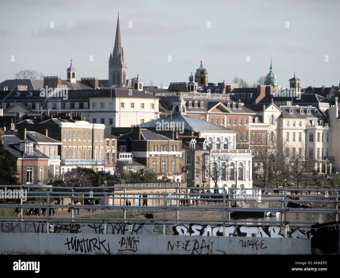 Richmond Upon Thames Town Centre Stock Photo, Royalty Free Image