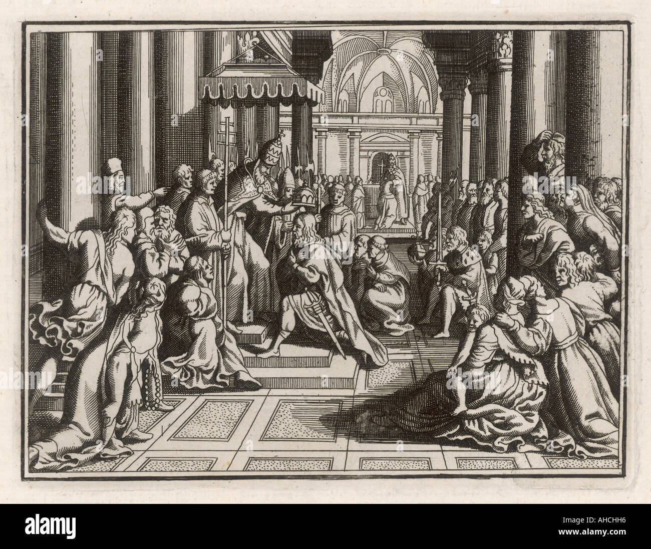 Charlemagne Crowned Stock Photo, Royalty Free Image: 8246485 - Alamy