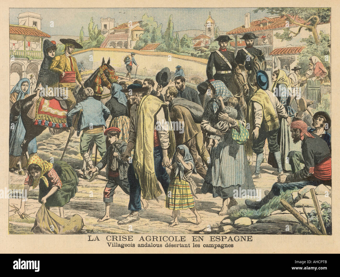 Spanish Peasants Desert Stock Photo, Royalty Free Image 8247562 Alamy