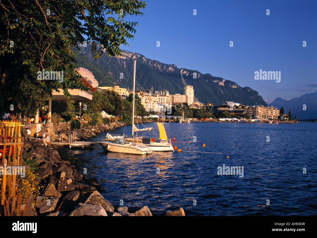 Montreaux, Lake Geneva (Lac Leman), Switzerland Stock Photo 1173722