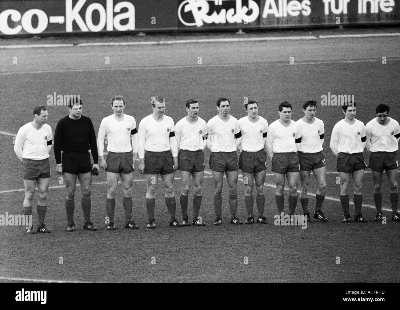football, Regionalliga West, 1967/1968, Niederrhein Stadium in Stock