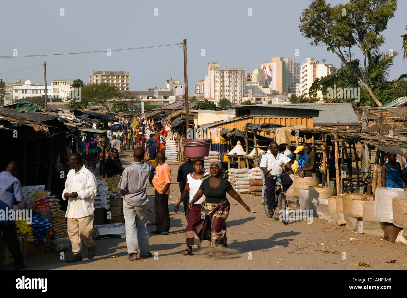 Market, Beira, Mozambique Stockfoto, Lizenzfreies Bild 8300487 Alamy