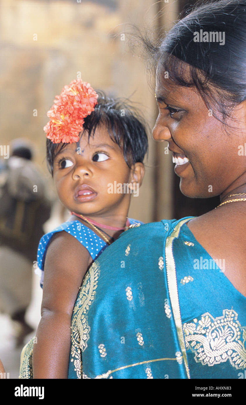 Mother And Child Tamil Nadu St