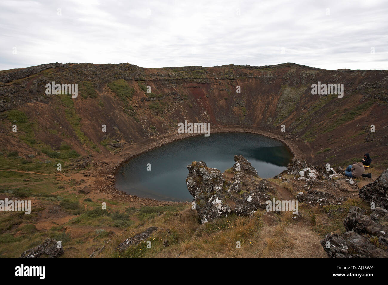 Iceland The Explosion Crater Kerio Iceland The Explosion Crater Kerio