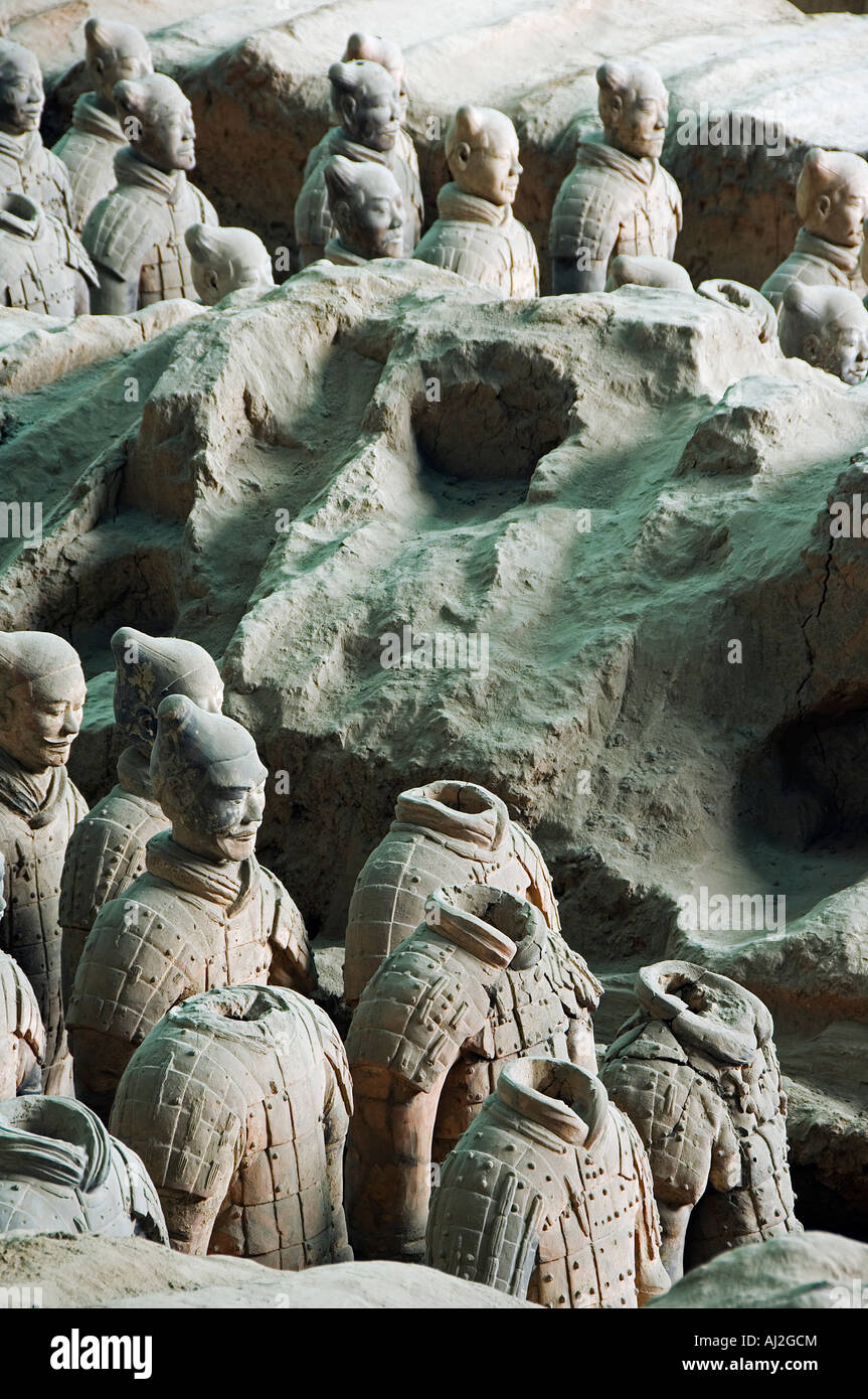 Mausoleum Of The First Qin Emperor Housed In The Museum Of The