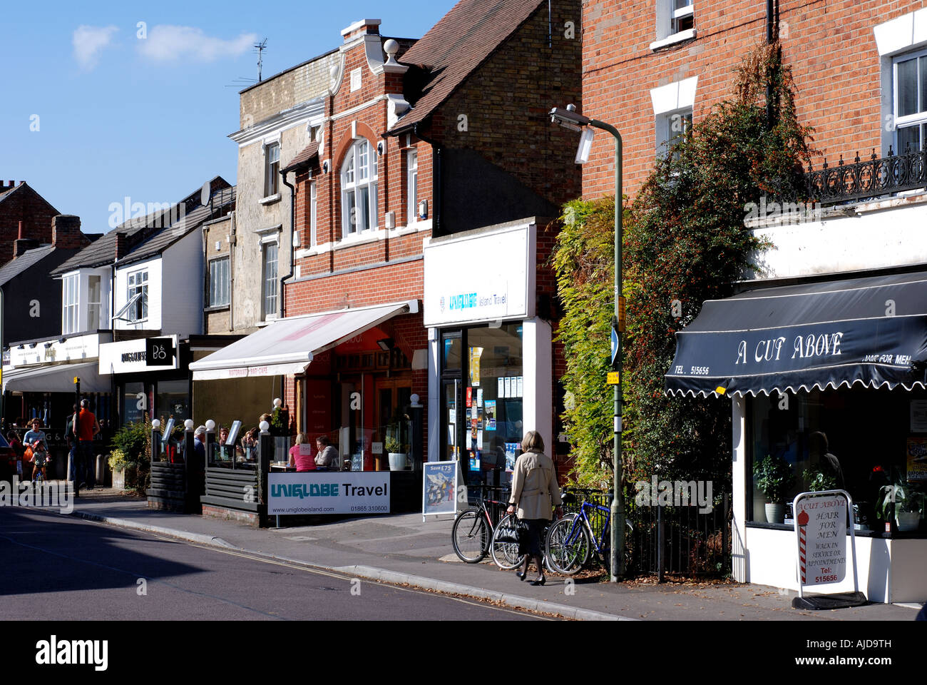 South Parade, Summertown, Oxford, Oxfordshire, England, UK Stock Photo