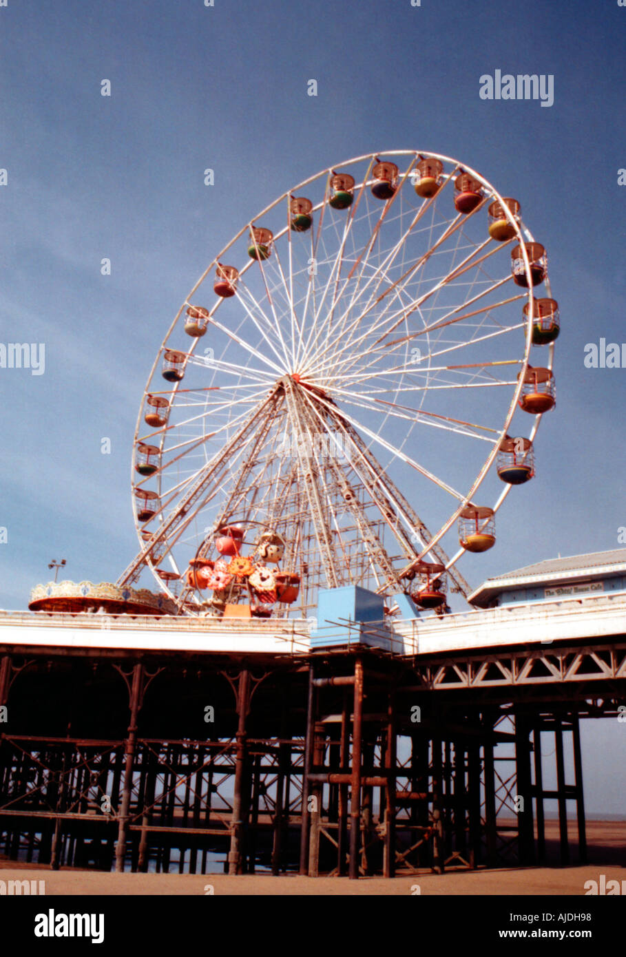 Big Wheel on Blackpool Pier Stock Photo, Royalty Free Image 4799895