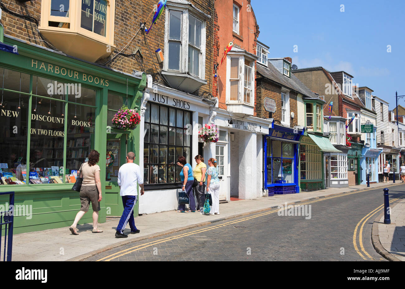 Whitstable High Street Stock Photo, Royalty Free Image 8427790 Alamy