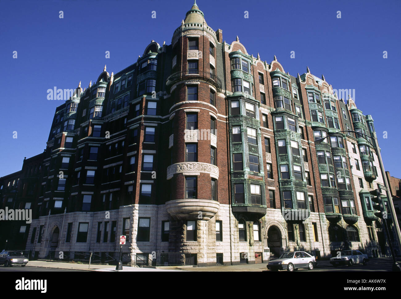 Brick Apartment Building Illustration Brick Apartment Building Illustration