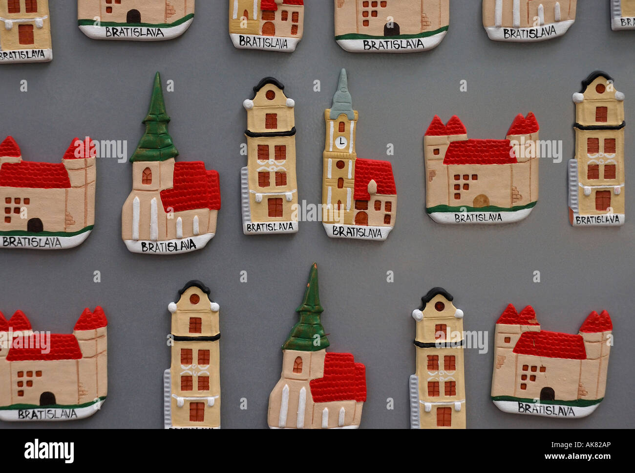 SOUVENIRS. BRATISLAVA, SLOVAKIA Stock Photo, Royalty Free Image