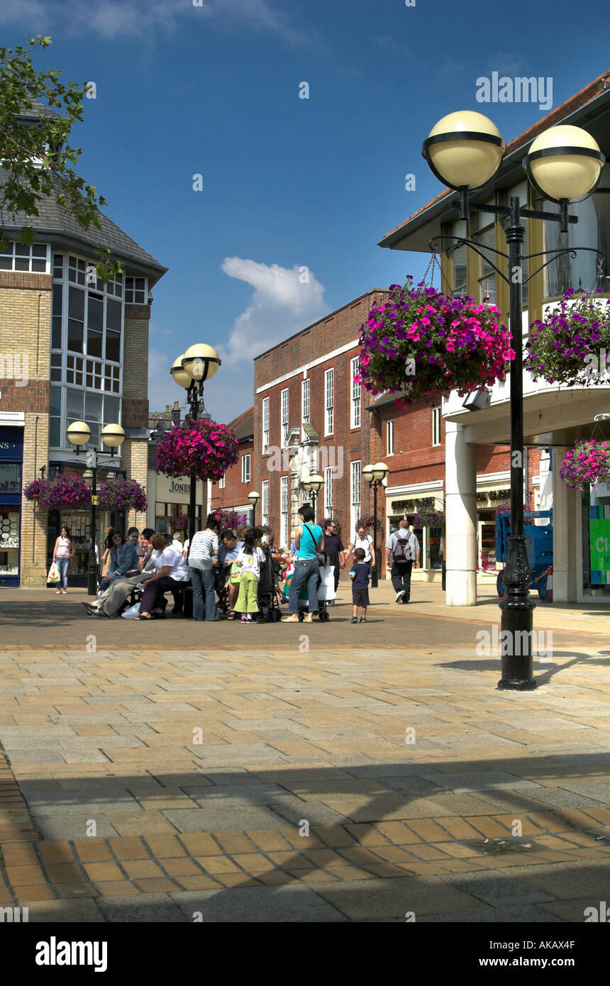 Colchester shopping area Stock Photo, Royalty Free Image 4878926 Alamy