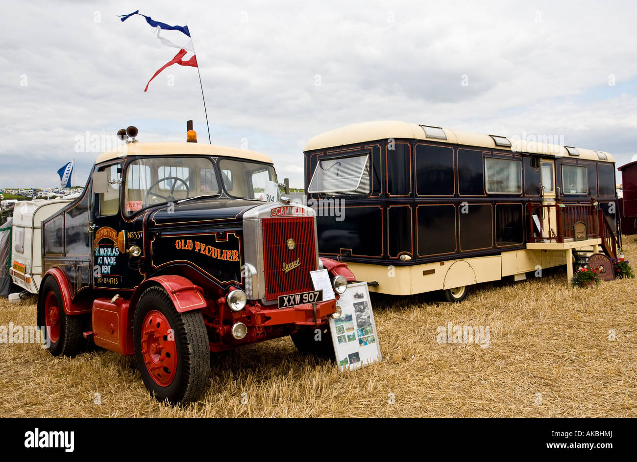 1959 Scammell Highwayman Ballast Tractor Unit with living van, Reg