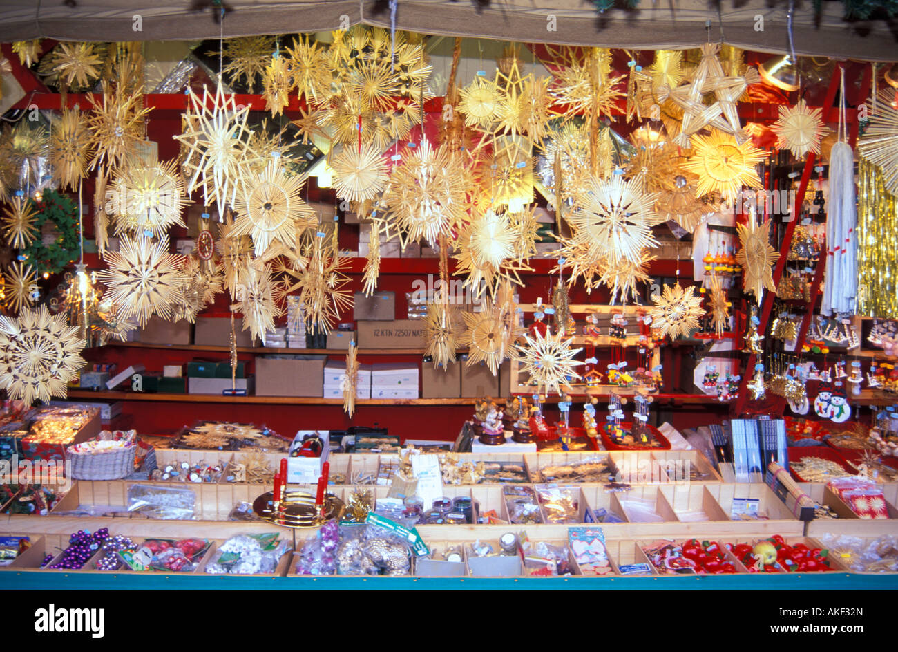christmas market, augsburg, germany Stock Photo, Royalty Free Image