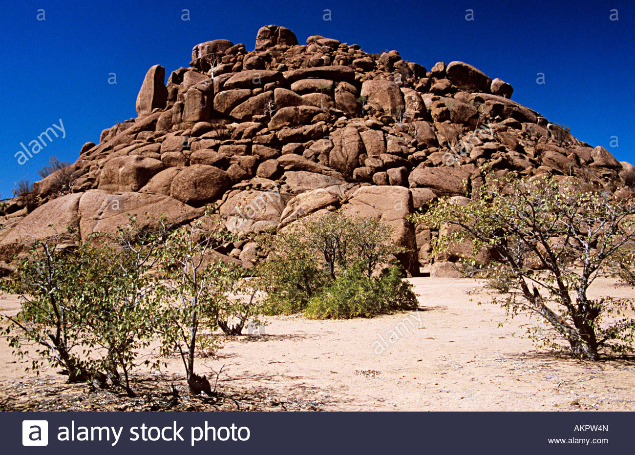 Rocky hill in namibia Stock Photo, Royalty Free Image 15054980 Alamy