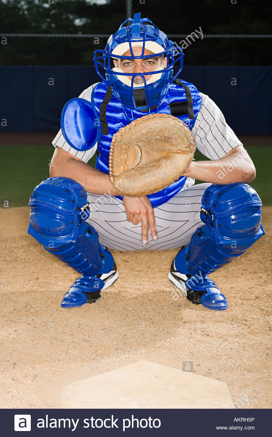 Baseball catcher Stock Photo, Royalty Free Image 15061713 Alamy
