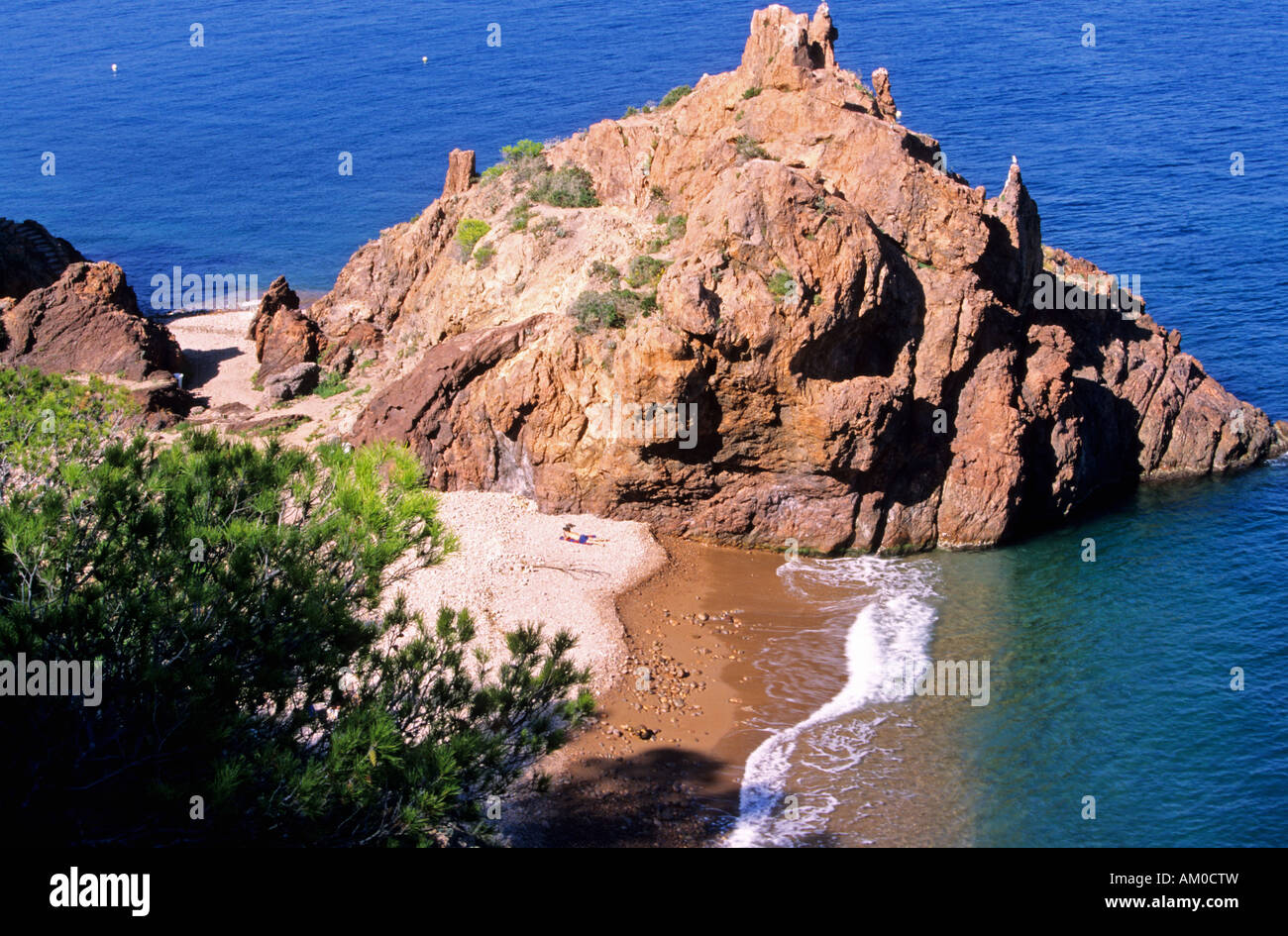France, Alpes Maritimes, Theoule sur Mer, Pointe de l