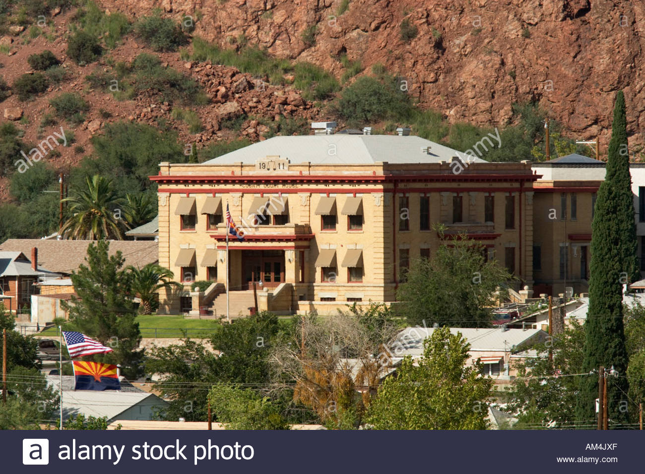 Greenlee County Courthouse Clifton Arizona Stock Photo 8655406 Alamy